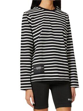 Marc Jacobs Striped Cotton Long Sleeve T-Shirt XL Luxe Minimalist EUC MSRP $295